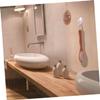 Baluue Bath Back Brush Double-Sided Bristle Brush Long Handled Shower Cleaning Tool Wood Handle view 3