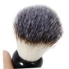 minkissy 1pc Beard Brush for Men Portable Nylon Shaving Tool Resin Handle Professional Design for Styling Grooming for Bearded Men Easy to Use and Travel Friendly view 4