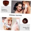 MERRYHAPY Wooden Shaving Soap Bowl for Traditional Wet Shaving Easy to Essentials view 2