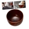 MERRYHAPY Wooden Shaving Soap Bowl for Traditional Wet Shaving Easy to Essentials view 3