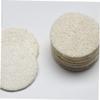 Baluue 20pcs Natural Loofah Makeup Remover Puff Facial Cleansing Pads for Women Safe Eco-friendly view 2