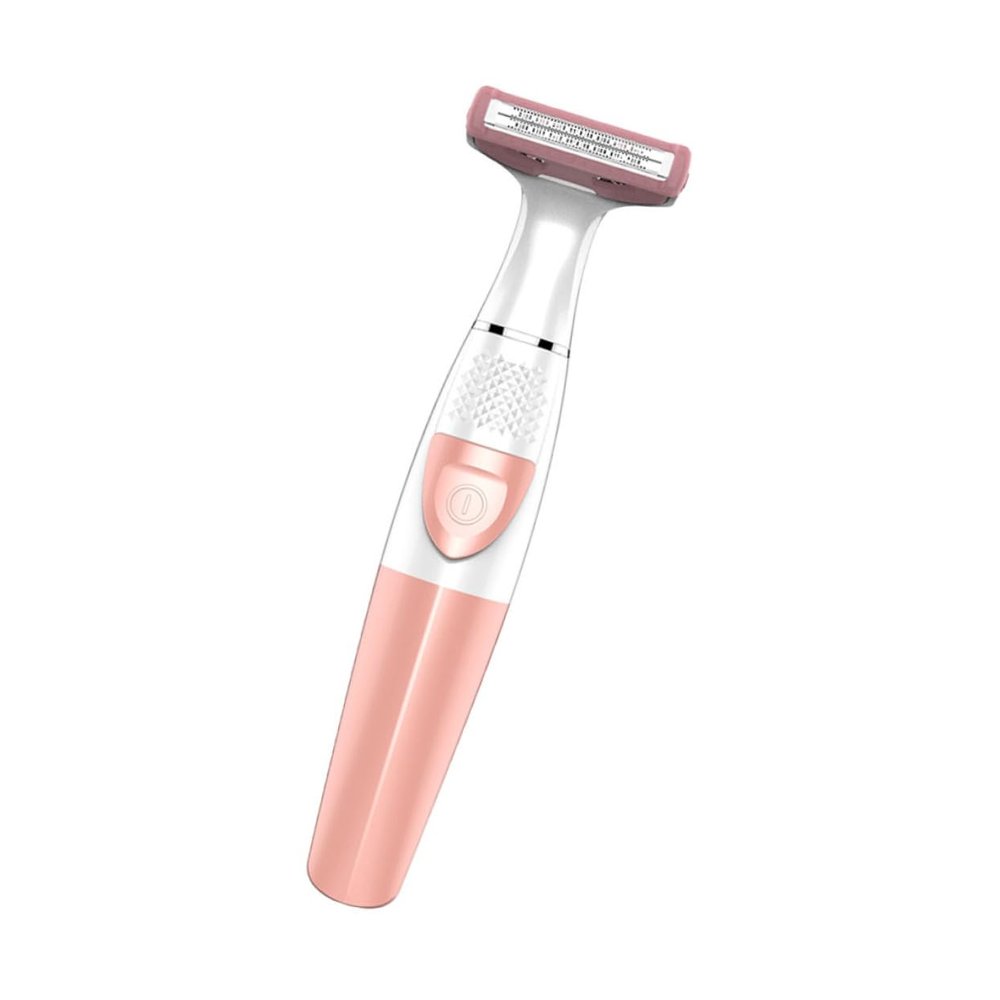SOESFOUFU Electric Shaver for Women Compact Hair Trimmer for Painless Body Hair Removal for Legs Armpits Face Lightweight and Portable Design Pink