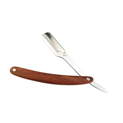 TOVINANNA 2pcs Vintage Metal Barber for Men Manual Straight Shaver for Precise Beard and Hair Styling for Barber Shops and Home Use