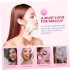 Baluue 200pcs Reusable Makeup Removal Pads Thicken Cotton Facial Cleaning Cushions for Eye Makeup Lipstick More for Sensitive Skin Round Design Packaged OPP Bag view 4