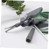 NOLITOY Beard Scissors for Men Nose Hair Scissors Eyebrow Trimmer Precision Cutting Tool view 3