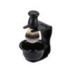 TOVINANNA Facial Cleaning Kit Shaving Brush Stand Bowl Set Acrylic Brush Razor for Men view 1