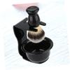 TOVINANNA Facial Cleaning Kit Shaving Brush Stand Bowl Set Acrylic Brush Razor for Men view 2