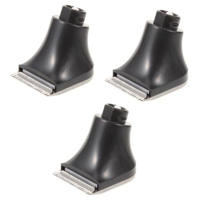 Beatifufu 3pcs Replaceable Shaver Head for Men Electric Shaver Head Hair Trimmer Replacement Easy Install Remove for Home Salon Use