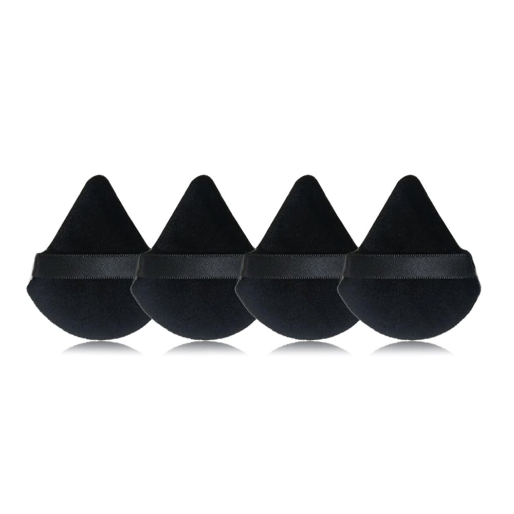 4/6/15Pcs Triangles Powder Puff Cosmetic Powder Puff Washable Sponge Powder Sponge Makeup Sponge For Face
