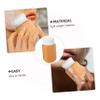 Beatifufu Facial Cleansing Brush Natural Beech Wood Handle Easy to Use Face Scrubber Deep Clean Exfoliating Travel-friendly view 3