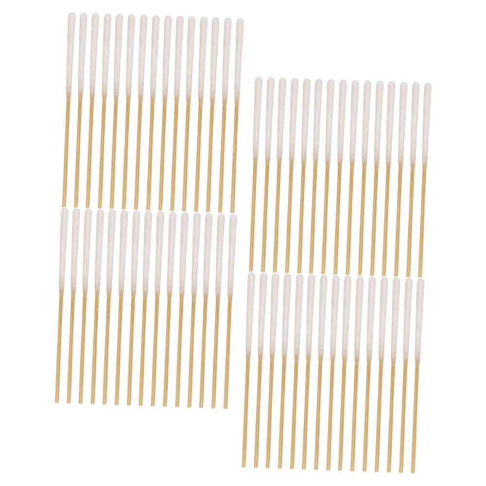 Beatifufu 60pcs Disposable Cotton Swabs Soft Absorbent Cleaning Applicators for Makeup Beauty Care and Household Use Eyebrow Makeup and Daily Cleaning Tasks
