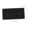 Beatifufu 75pcs Hair Perm Insulation Mats High-temperature Hairdressing Pads for Salon and Home Use Protective Hair Perming Tools Black Foam Design view 3