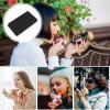 4 Way Mirrors for Braiding Hair, Travel Mirrors for Makeup, Adjustable Trifold Barber Mirrors, Haircut Makeup Mirrors for Men and Women Braiding, Hair Styling Mirrors view 4