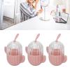 5pcs Cactus Shape Beauty Egg Storage Boxes Transparent Makeup Sponge Organizer Beauty Egg Holder for Powder Puff Earrings Rings 5 Pieces view 2