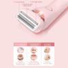 Electric Shaver for Women,Bikini Trimmer for Women,Silk Glide Pro 3.0 Shaver, 2 in 1 Pubic Hair Trimmer Women IPX7 Waterproof Wet & Dry Use,Electric Shaver for Legs Underarm (Pink) view 3