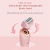 Electric Shaver for Women,Bikini Trimmer for Women,Silk Glide Pro 3.0 Shaver, 2 in 1 Pubic Hair Trimmer Women IPX7 Waterproof Wet & Dry Use,Electric Shaver for Legs Underarm (Pink) view 4