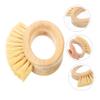Beatifufu Men Beard Brush Ergonomic Shaving Tool for Facial Hair Grooming Barber Duster Brush for Comfortable Use for Barbers and Home Care view 2