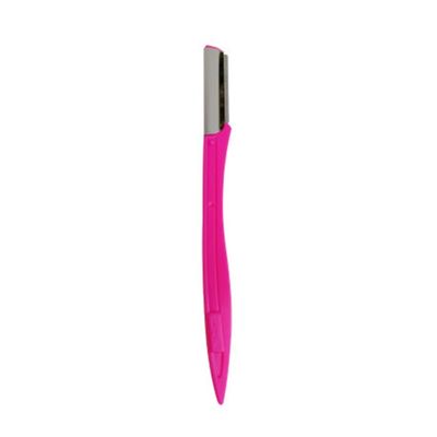 MERRYHAPY 10pcs Portable Eyebrow Razor Set Stainless Steel Eyebrow Shaper Trimmer Kit for Women Professional Makeup Tool for Home Use Random Color