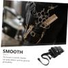 MERRYHAPY Professional Barber Scissor Pouch Waist Bag for Hairdressing Tools Holds up to Scissors Comb Accessories for Salon Home Use Black view 4