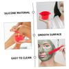 FRCOLOR 2sets Silicone Wax Melt Bowls for Hair Removal Easy to Clean Wax Warmer Liner Pots Mixing Sticks for Home and Salon Use view 2