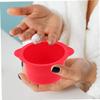 FRCOLOR 2sets Silicone Wax Melt Bowls for Hair Removal Easy to Clean Wax Warmer Liner Pots Mixing Sticks for Home and Salon Use view 3