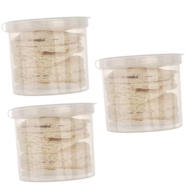 Baluue 33pcs Loofah Exfoliating Sponges Facial Wash Pads Makeup Remover Gentle Skin Cleanser