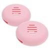 OSOLADY 2pcs Portable Beauty Sponge Container Beauty Sponge Holder Silicone Makeup Blender Case for Travel Makeup Storage view 1