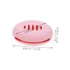 OSOLADY 2pcs Portable Beauty Sponge Container Beauty Sponge Holder Silicone Makeup Blender Case for Travel Makeup Storage view 2