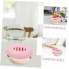 OSOLADY 2pcs Portable Beauty Sponge Container Beauty Sponge Holder Silicone Makeup Blender Case for Travel Makeup Storage view 3