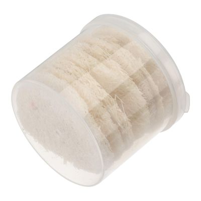 Baluue 22pcs Loofah Pads Exfoliating Makeup Remover Sponges for Face Body Gentle Skin Care Cleansing Pads