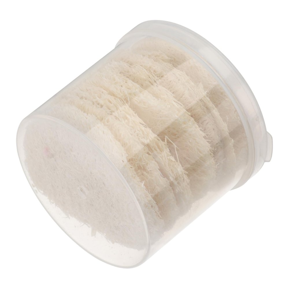Baluue 22pcs Loofah Pads Exfoliating Makeup Remover Sponges for Face Body Gentle Skin Care Cleansing Pads