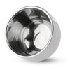 MERRYHAPY Stylish Stainless Steel Shaving Bowl Bubbling Bowl Shaving Soap Cup Razor Accessory for Home Barbershop view 1