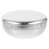 MERRYHAPY Men's Shaving Mug Shaving Soap Cup Shave Soap Bowl Stainless Steel Height view 1