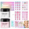 Saviland 60g Nail Repair Kit for Broken Damaged Nails and Creative Press on Nails for Kids view 1