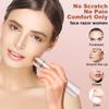 3 in 1 Women Face Shaver, Electric Eyebrow Trimmer Women Facial Hair Remover Waterproof Rechargeable Electric Shaver Razors for Face Nose Eyebrow Beard Mustache Arm Leg Armpit view 3