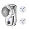 Kalastussaari Electric Razors for Men,Mini Electric Head Hair Shaver,Waterproof USB Rechargeable Face Shaver for Men view 1