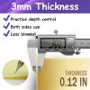 20Pcs Tattoo Cartridge Needle and 5Pcs 3mm Tattoo Skin 8x12 - Usiriy Tattoo Fake Skins 5pcs 8x12" Tattoo Practice Skin 3mm Thick Synthetic Tattoo Skins Soft Silicone Skin Practice view 4