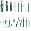 12-16 Pcs/Set Stainless Steel Nail Clippers Set Nail Cutter Set with Folding Bag Manicure Kits for Travel and Home Use view 3