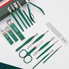 12-16 Pcs/Set Stainless Steel Nail Clippers Set Nail Cutter Set with Folding Bag Manicure Kits for Travel and Home Use view 4