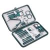 7/10/12/18Pcs Stainless Steel Nail Scissors Manicure Cutters Dark Green Cuticle Nipper Pedicure Care Tool for Home Use view 4