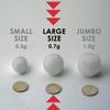 DecorRack 1000 [Large] Cotton Balls Bulk Pack for Make-Up, Nail Polish Removal, Applying Oil Lotion or Powder, Multi-Purpose Balls Made from 100% Natural Cotton, Soft and Absorbent (1000 Count) view 2