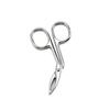 Eyebrow Grooming Beauty Tool  Trimmer Practical Eyebrow Tweezers Face Hair Removal Make Up Durable Metal Makeup Nose Hair Remover Gold(Silver) view 1