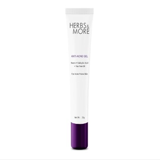 Herbs & More Anti-Acne Gel | Natural Acne Treatment | Soothing, Non-Greasy Formula | Reduces Blemishes & Breakouts