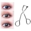 BELLIFFY 1pc Stainless Steel Eyelash Curler Heated Hair Curler Women Makeup Tool Professional Lash Curling Tool view 3