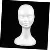 BELLIFFY Mannequin Display Stand for Wigs Hats and Scarves Lightweight White Female Model for and Cosmetology for Salon and Retail Use view 4