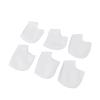 CHEOTIME 3 Pairs Silicone Heel Protectors, Moisturizing and Anti Cracking Heel Protective Pad for Heel Pains view 4