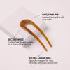 The Hair Edit Extra Large Epic Chignon French Hair Pin, Chic U-Shaped Pin for Women, Hair Accessory for Buns & Updos, French Twist Hair Pin for Thick & Long Hair, Hair Accessory for Everyday Wear view 3