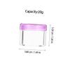 HONMEET 12pcs Portable Travel Bottles Leak Round Lotion Bottles Lids for Cosmetics Sample Containers view 3