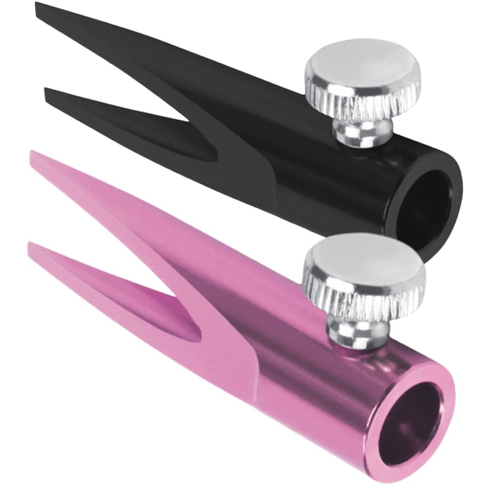 PAMINGONO 2pcs Manual Pencil Sharpeners for Eyebrow Lip Pencils Dual-Sided Design Portable Makeup Tool Compact Efficient Go Use