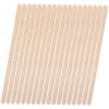 WOONEKY 100pcs Wooden Wax Stick for Hair Removal Cera Applicator Spatula for Eyebrow Shaping view 1